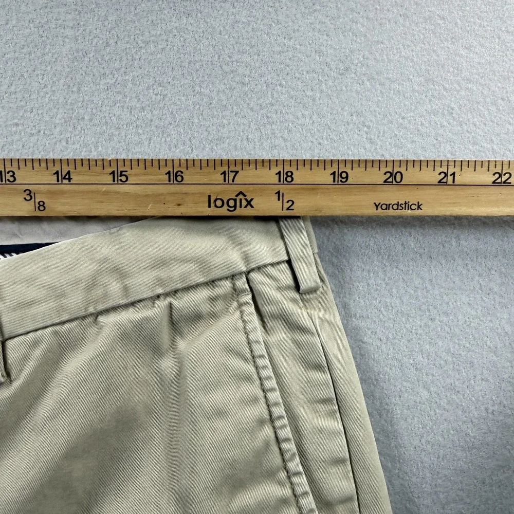Banana Republic Emerson‎ Chino Pants Mens 38x34 (Fit 36x30) Beige Straight Leg